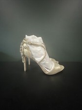 New Badgley Mischka Karmen II Heels Wedding Shoes Size 10