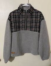 Simply Southern Collection 1/4 Zip Pullover Women Size XL Color Gray New