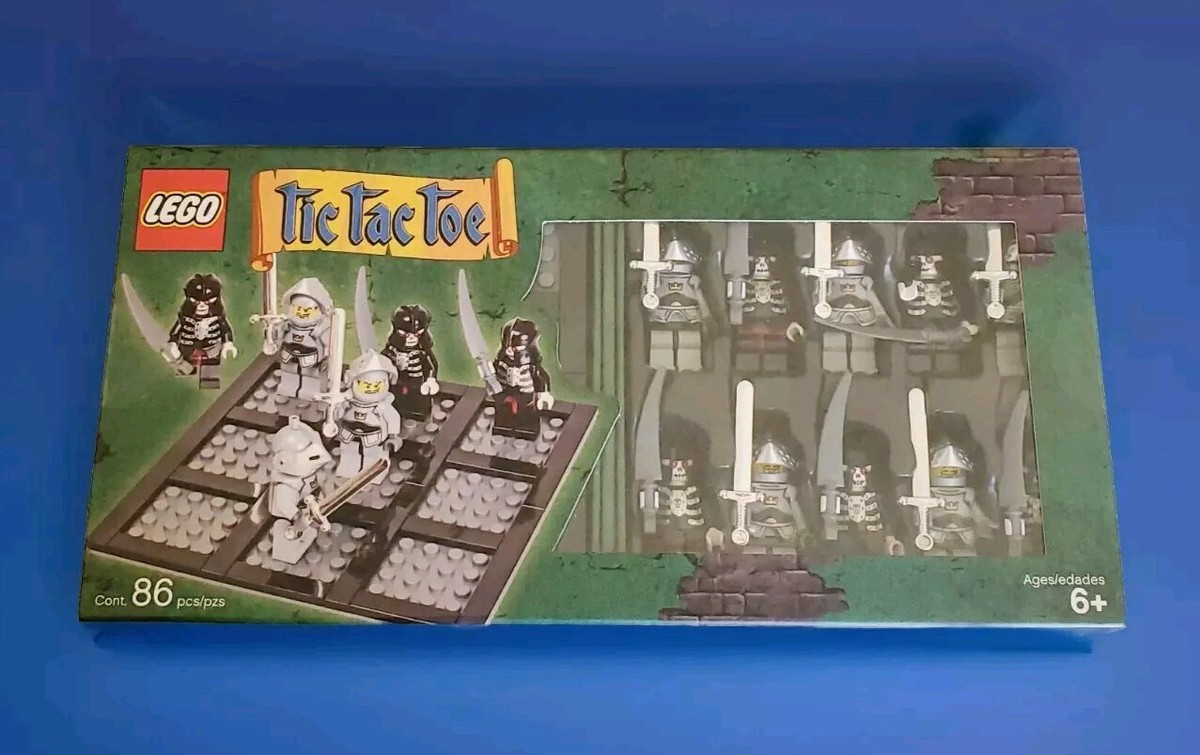RARE 2007 LEGO Castle Tic Tac Toe, Set 852132, 4519694, BRAND NEW