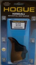 Hogue HANDALL Beavertail Grip Sleeve for Glock 42 & Glock 43 Black 18200 NEW