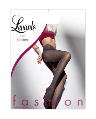 SG Damen Strumpfhose LEVANTE 40 DEN gearbeitet elastischer Rand Soft Comfort Artikel E5