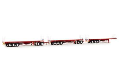 Drake 410305 Australian Maxitrans Freigther Triple Road Train Set - Mammoet 1:50 - Picture 4 of 7