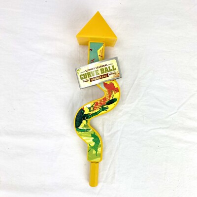 Pyramid Breweries Summer Seasonal Curve Ball Blonde Ale Beer Pull Tap Handle