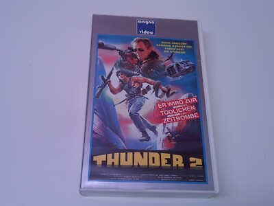 Thunder 2 Ein Indianer nimmt Rache 1987 VHS German PAL Magna Video Mark Gregory