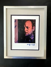 ANDY WARHOL + 1984 SIGNED GERALD FORD PRINT MATTED 11X14 + BUY IT NOW!
