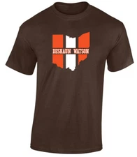 Deshaun Watson Cleveland Browns State Ohio T-Shirt Short and Long