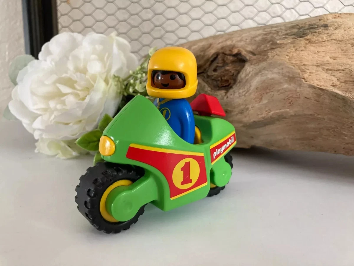 Gros Lot De 66 Véhicules Playmobil : Vélos Et Motos D'occasion (lot Indissociable)