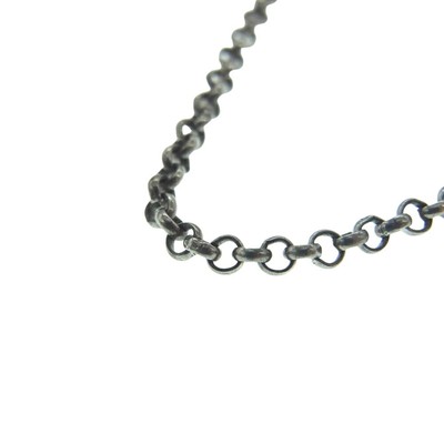 CHROME HEARTS NECKCHAIN R20 Roll Chain 20 inch 20 inch Silver Men 