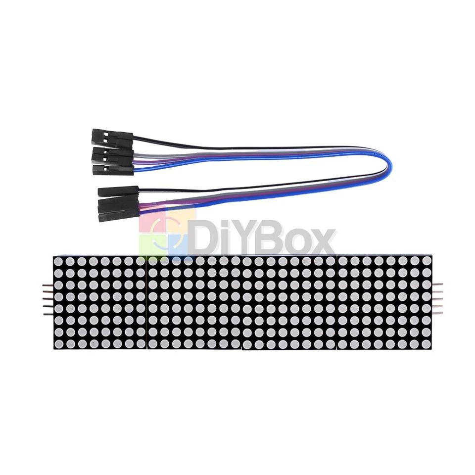 MAX7219 LED Display Dot led Matrix MCU Control Module for Arduino Raspberry Pi - Image 2 of 4