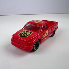 Hot Wheels 1994 Dodge Ram Truck #4 Red NASCAR...