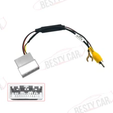 For Honda CRV/Fit Car Parking Reverse Backup Camera Video Plug Cable Adapter