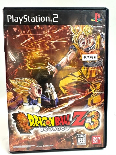 PS2 Dragon Ball Z 3  PlayStation JAPAN NTSC-J