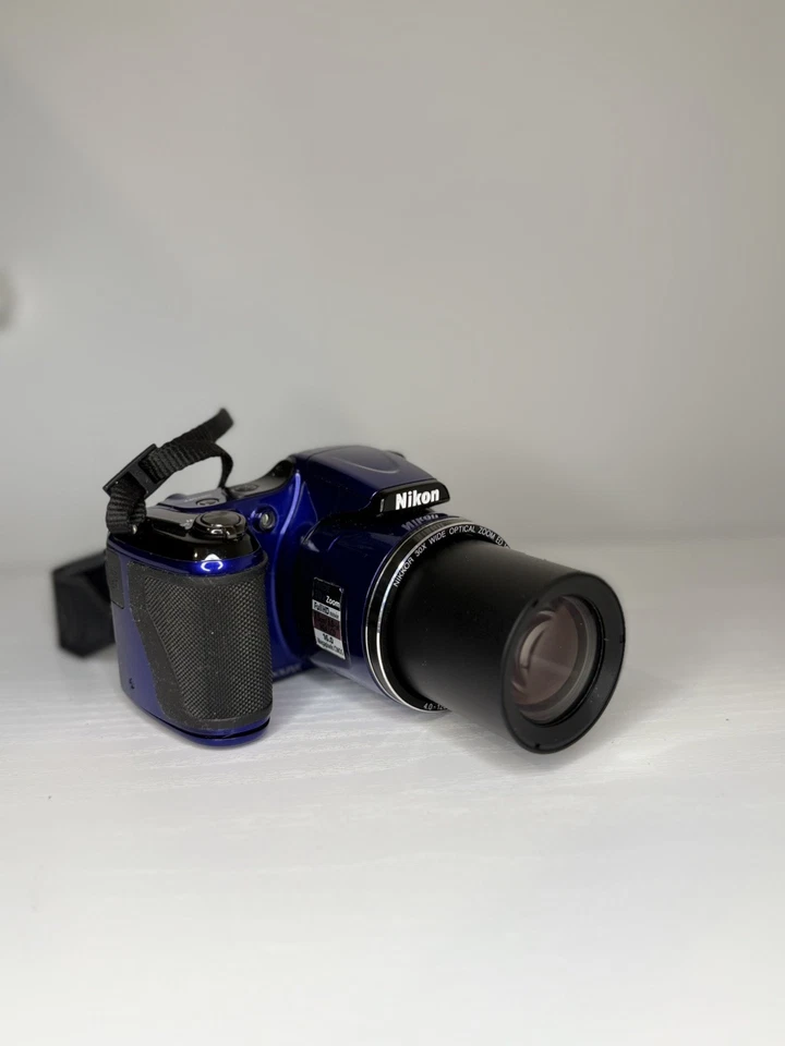 Nikon Coolpix L820 16MP Digital Camera Blue 30x Zoom Boxed Tested - Image 3 of 4