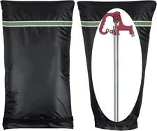 Large Outdoor Faucet Cover for Winter Freeze Protection 28 x 15 Inch Black 