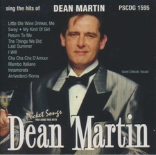 Pocket Songs: Sing The Hits Of Dean Martin MUSIC AUDIO CD crooner pop classics 