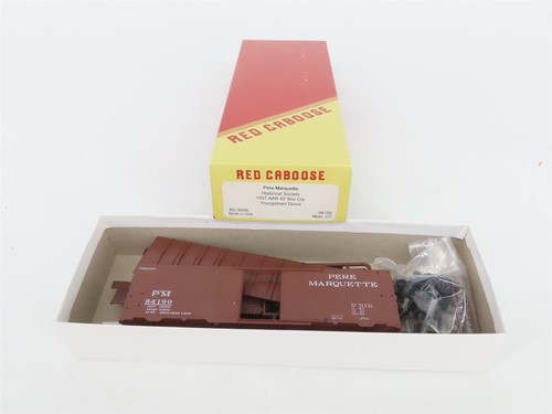 Kit Caboose Rojo Escala HO RC-9556 PM Pere Marquette 1937 AAR 40' Box Car #84199 | Zustand: Used