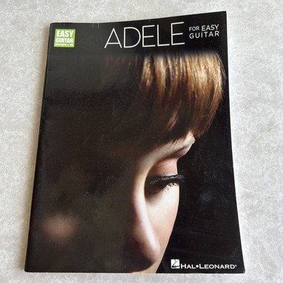 Adele Easy Guitar Sheet Music Book Paperback by Hal Leonard With Notes and Tabs