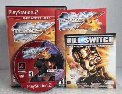 Tekken 4 Sony Playstation 2 PS2 Complete In Box CIB Tested Namco Greatest Hits