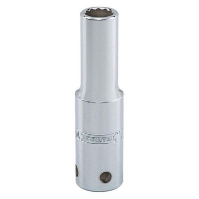 PROTO J5314-TT Socket, Steel, Chrome, 7/16 in 24AJ23
