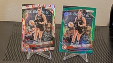 Marina Mabrey: 2025 Panini Prizm: WNBA LOGO, & GREEN REFRACTOR, #18