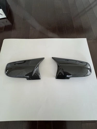BMW 3/4 series M-Style Dry Carbon Fiber Mirror Covers NEVER INSTALLED New In Box