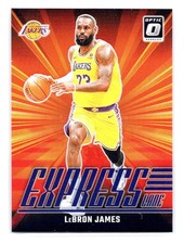 LeBron James 2024-25 Donruss Optic #2 Express Lane Purple