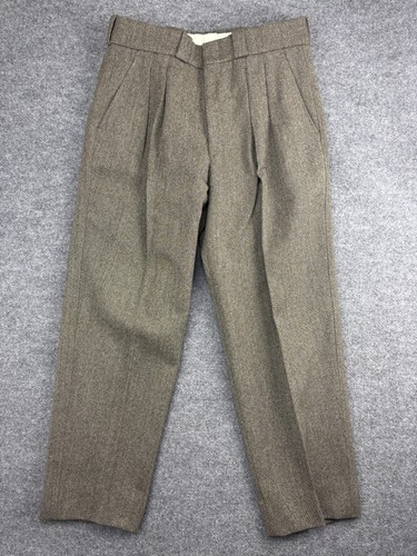Willis & Geiger Pants Mens 36 Wool Pleated Front Dress Trousers Classic USA Made
