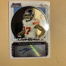 2006 MATHIAS  KIWANUKA Bowman Sterling -ROOKIE Autograph  #BS-MK (AU, RC)