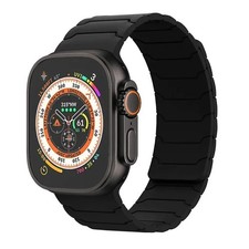 Magnetic Sport Band for Apple Watch Ultra 2 10 9 8 7 6 SE 42-49mm Silicone Strap
