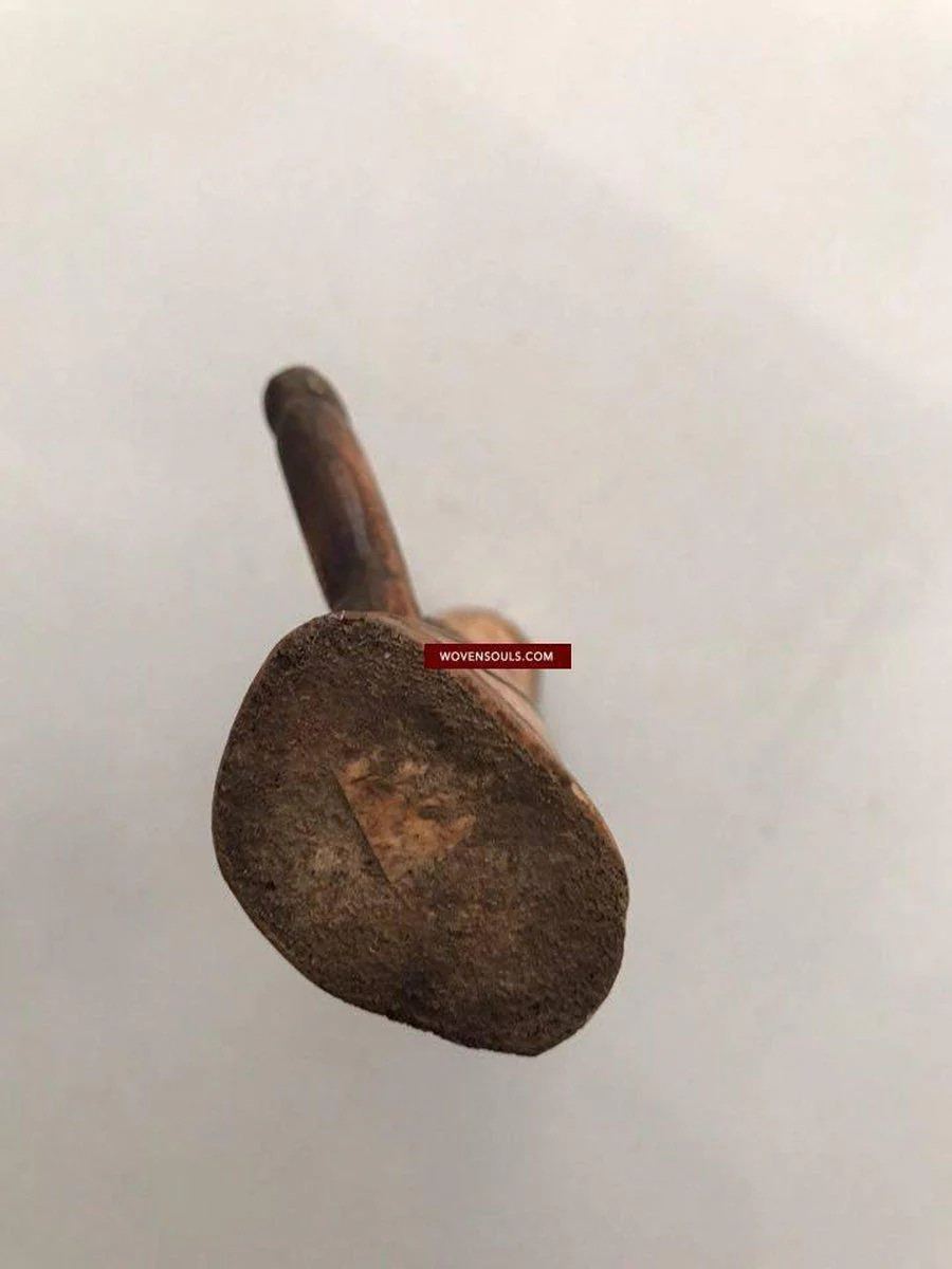 WOVENSOULS - 408 Old Smoking Pipe - Chillum - Cheelum from Nagaland