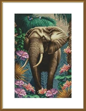 Creative Сross Stitch Embroidery Kit "Emperor of the rainforest" Nova Sloboda