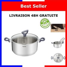 Tefal Casserole Daily Cook inox 20 cm 3 L Induction Tous feux
