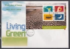 Australian Stamps.1st Day of Issue.Living Green.2008.