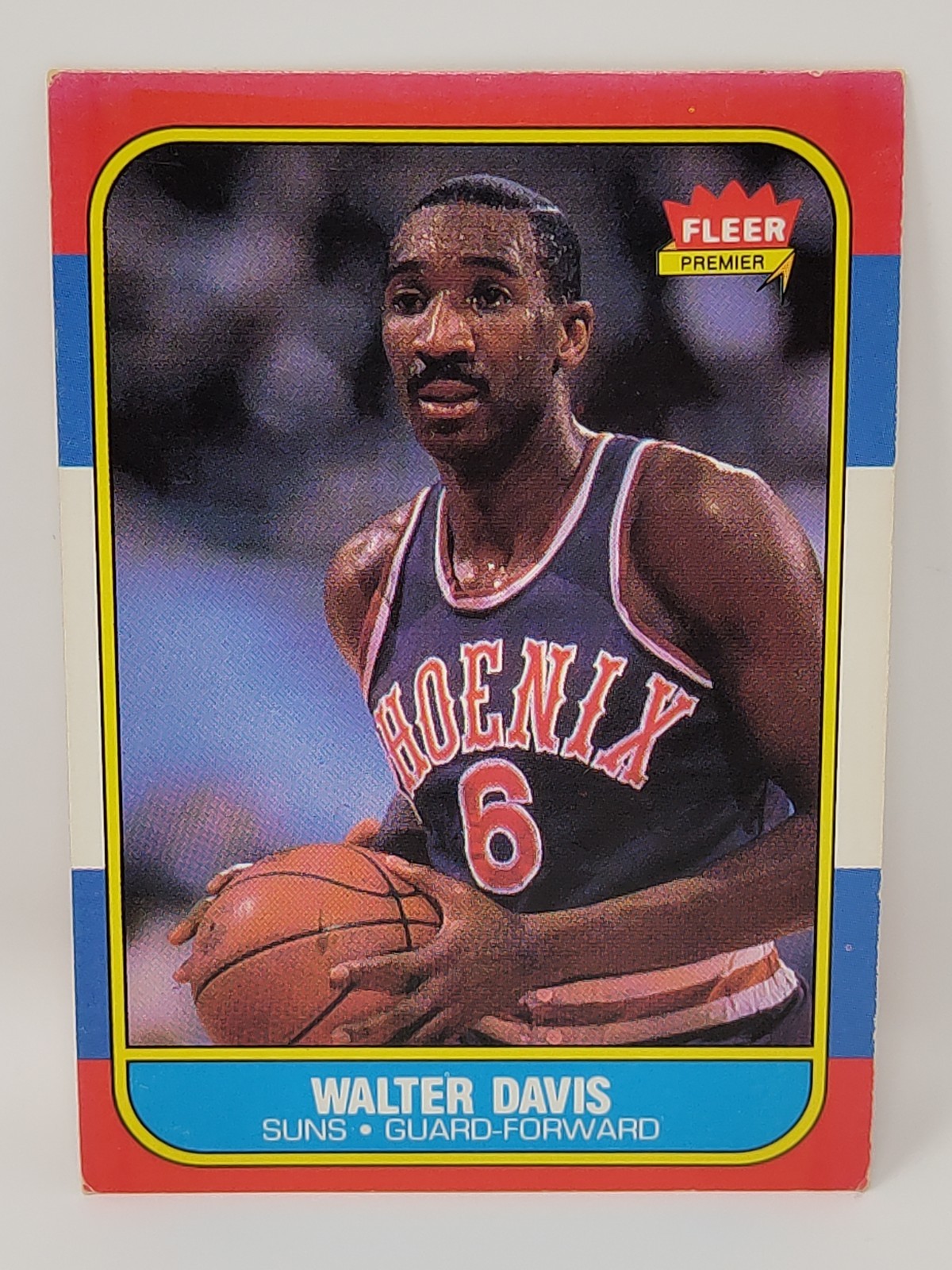 1986-87 Fleer #23 Walter Davis Phoenix Suns