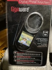 Gigaware 1.5" Screen Digital Photo Keychain Keyring