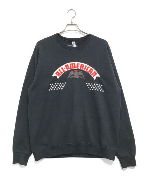 Wacko Maria Graphic Print Sweatshirt Size L Black Streetwear