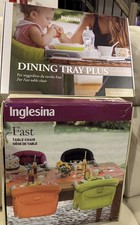 Inglesina / Fast Table Chair With Tray / Denim / NEW - OPEN BOX