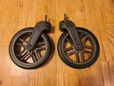 SET OF 2 FRONT WHEELS FOR UPPAbaby Vista V1 / V2 stroller 2015  great cond 