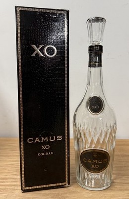 Empty Liquor Bottles CAMUS XO Cognac Collectible Display Bottle