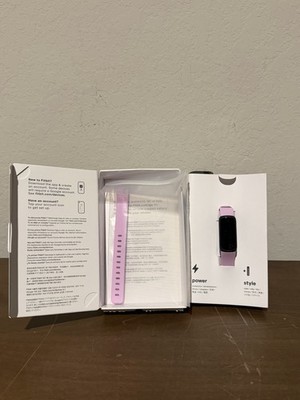 Fitbit Inspire 3 Health & Fitness Tracker - Lilac Bliss - Open Seal