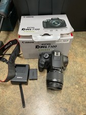 Canon EOS 4000D / Rebel T100 18MP Digital SLR Camera with 18-55mm Lens