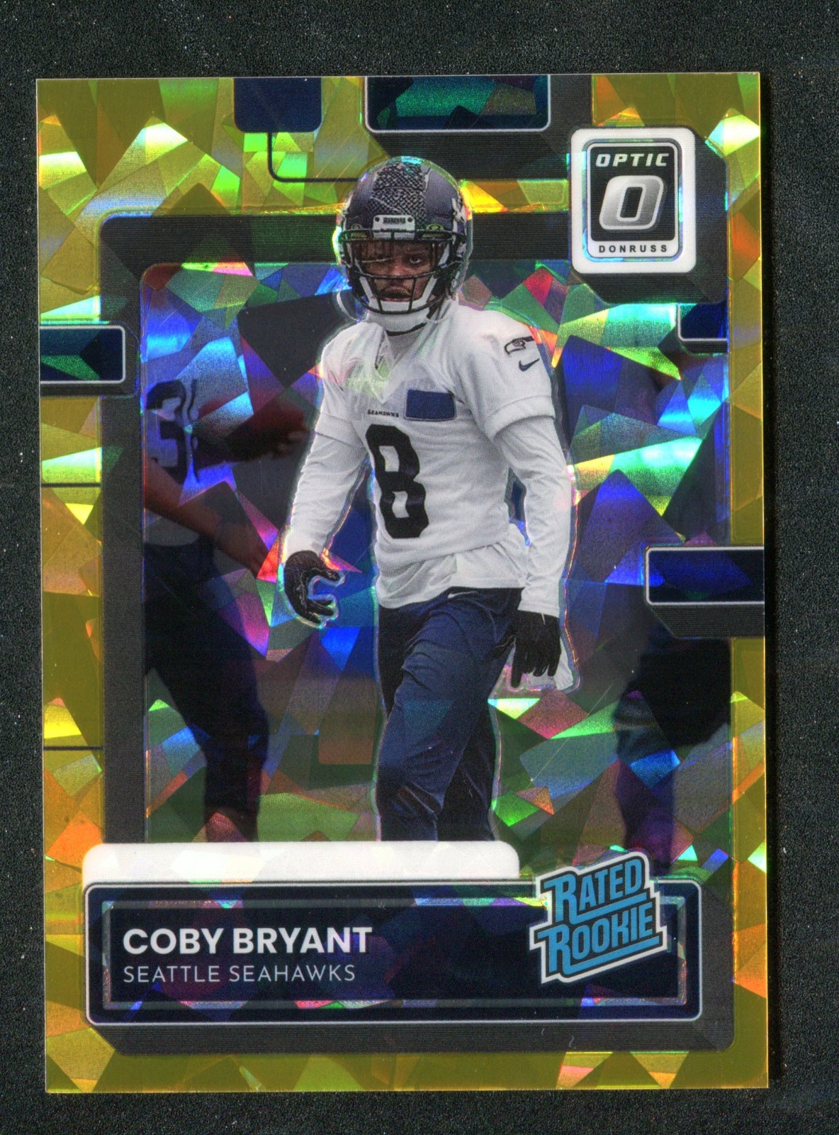 Coby Bryant Panini Donruss #394 Optic Preview-Gold Ice