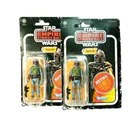 Star Wars Retro Collection Boba Fett 2X'S Kenner Figure Carded.  QTY.  2