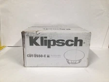 Klipsch CDT-2650-CII In-Ceiling Speakers - NEW