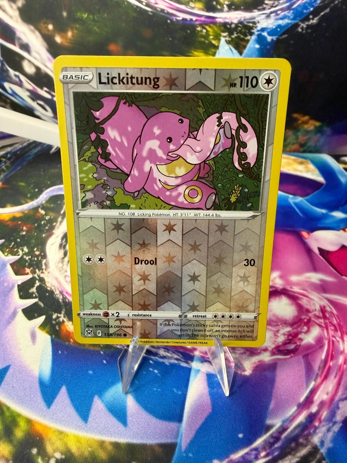 LICKITUNG 138/196 LOST ORIGIN Reverse Holo Common Pokemon