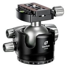 Leofoto LH-55 Low Profile Ball Head with QP-70N QR Plate, Black LH-55-QP-70N