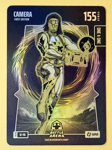 ALVIN KAMARA as CAMERA Bo Jackson Battle Arena SUPER ONE of ONE 155 Power 1/1