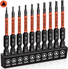 10-Pack Triangle Screwdriver Set - Premium S2...