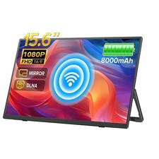 UPERFECT 15.6" Wireless Portable Monitor Gaming Monitor HDMI USB C Monitor