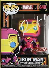 ROBERT DOWNEY JR AUTOGRAPHED SIGNED IRON MAN FUNKO POP #649